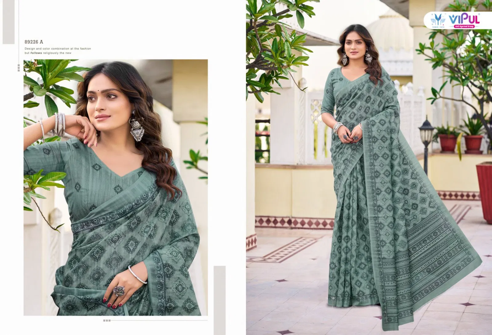 Pratiksha By Vipul Cotton Daily Wear Saree Wholesale Shop In Surat